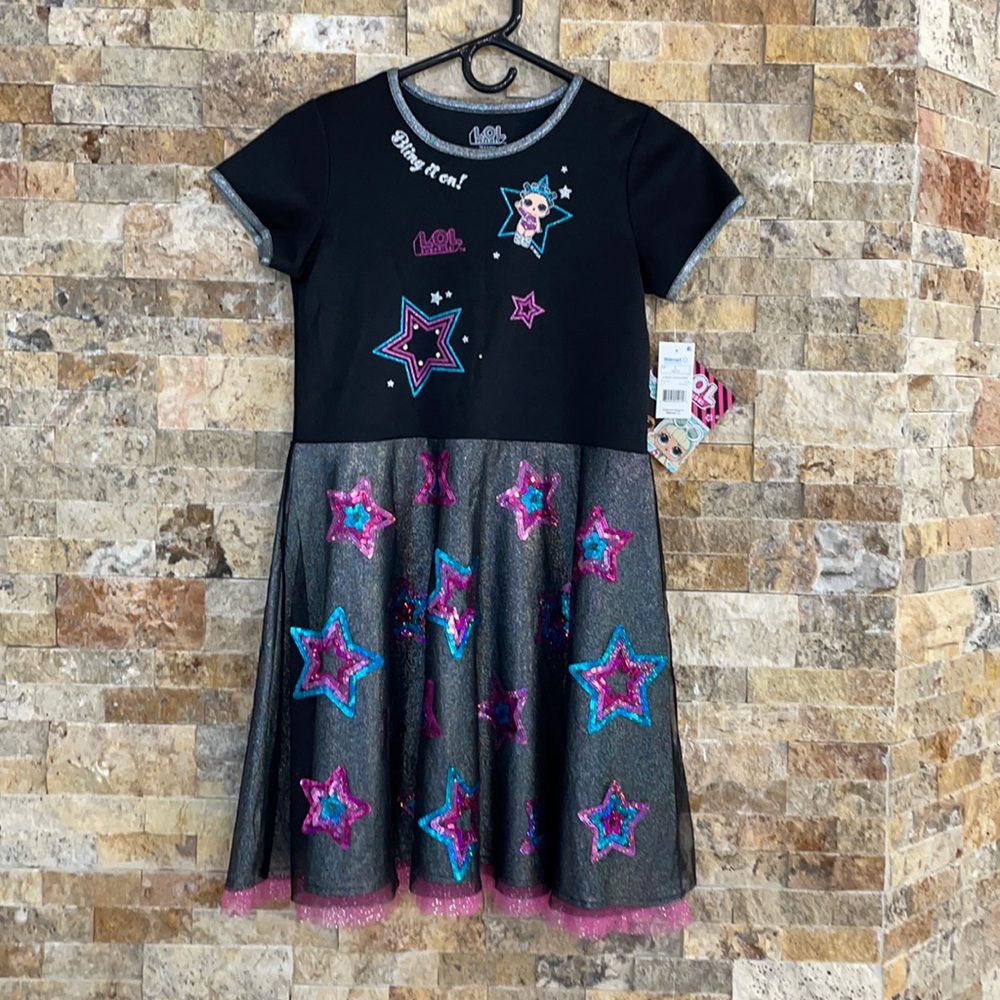 L.O.L Surprise girls dress Size 10-12 L
